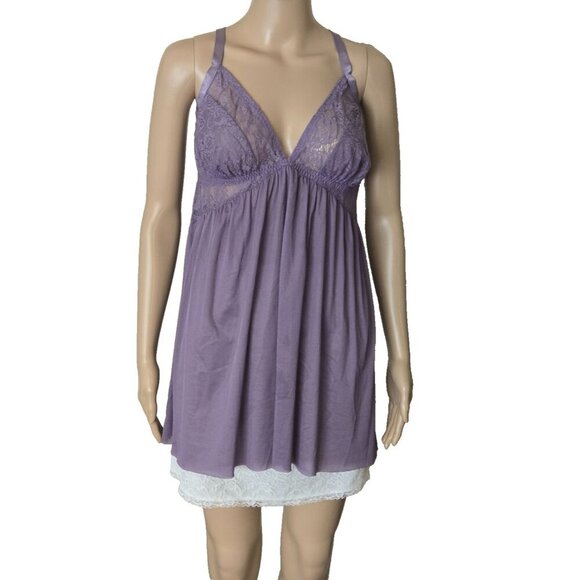 Torrid Nightgown lace top open back Babydoll Lingerie Size 0X - Picture 1 of 7
